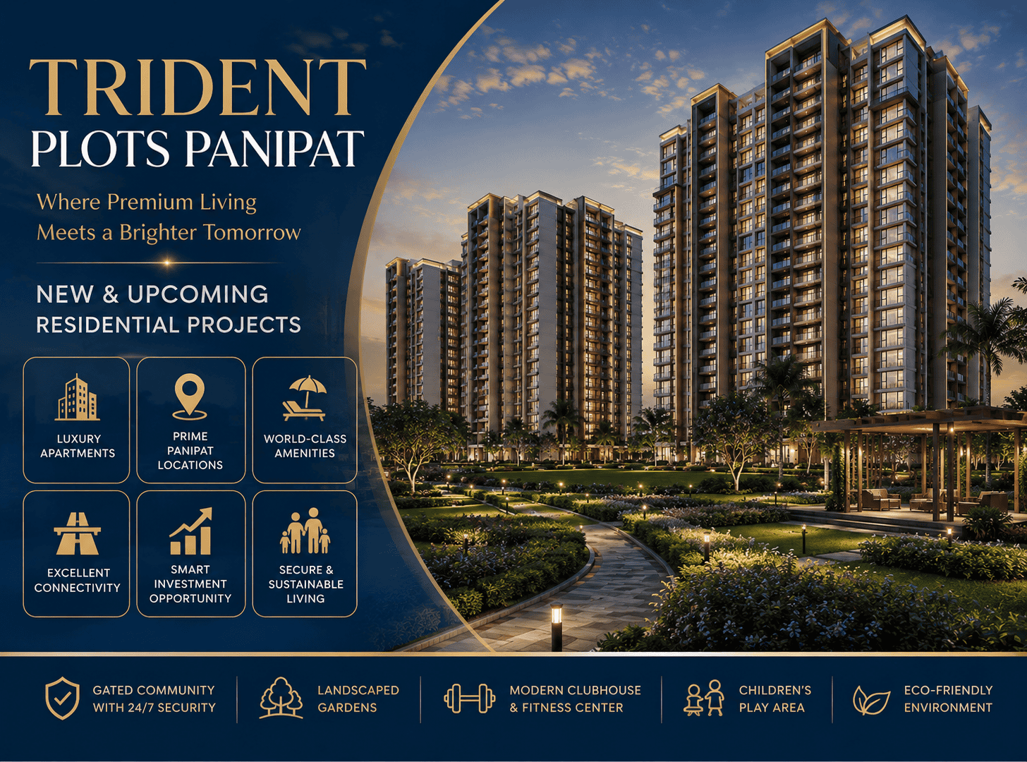 Trident Plots Panipat - Premium Residential Plots