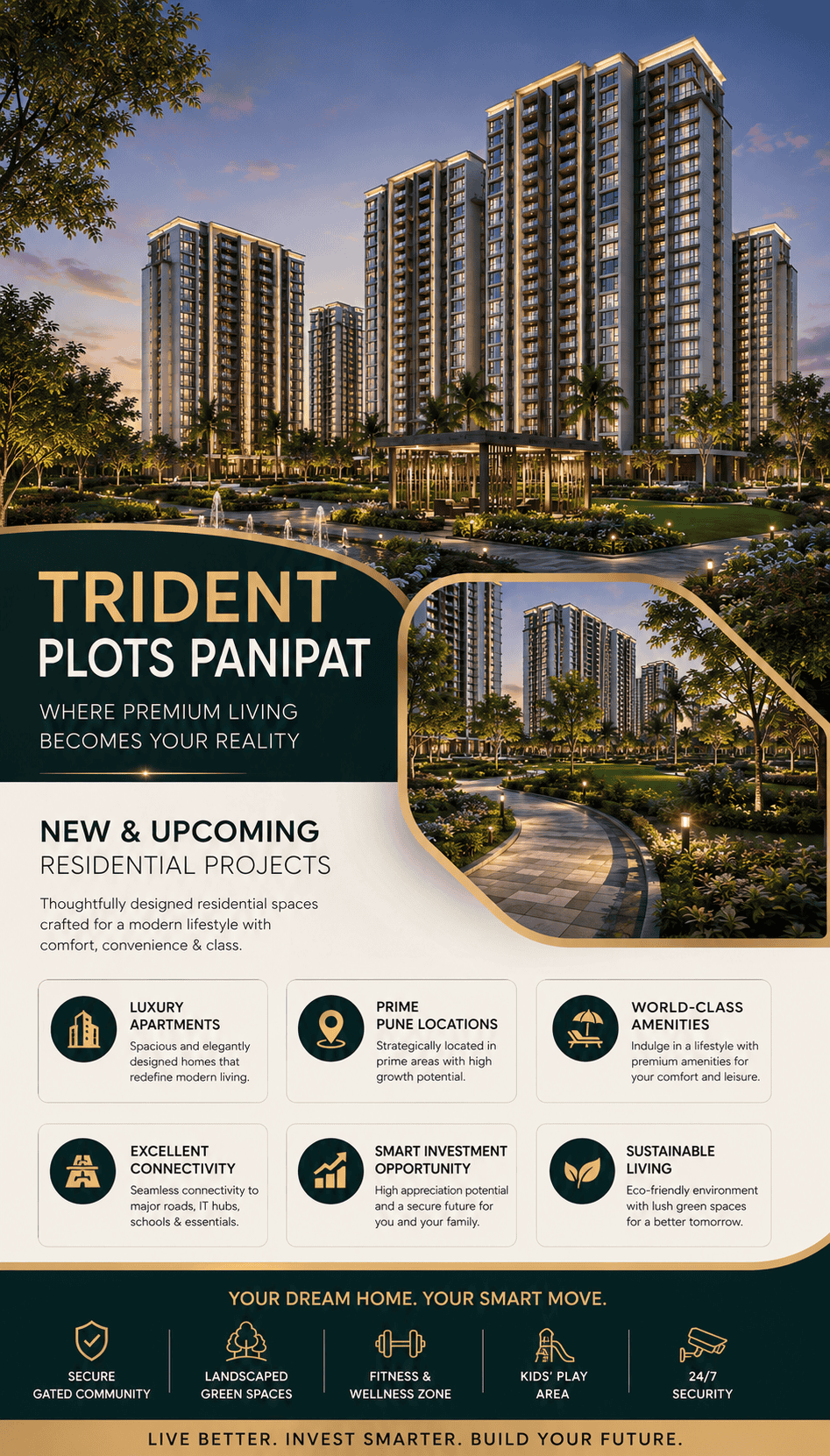 Trident Plots Panipat - Premium Plotted Development